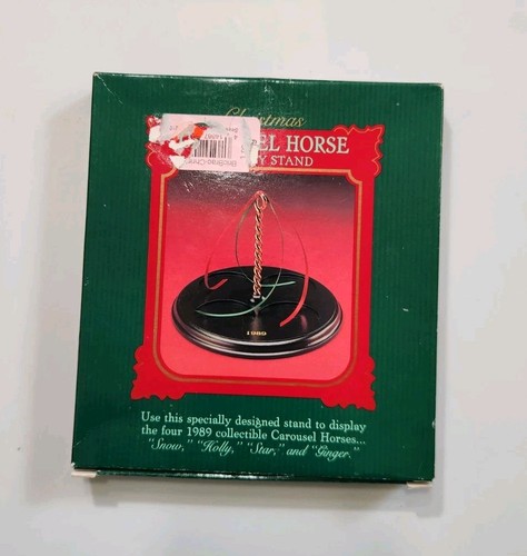 Hallmark 1989 carousel - hallmark, horse