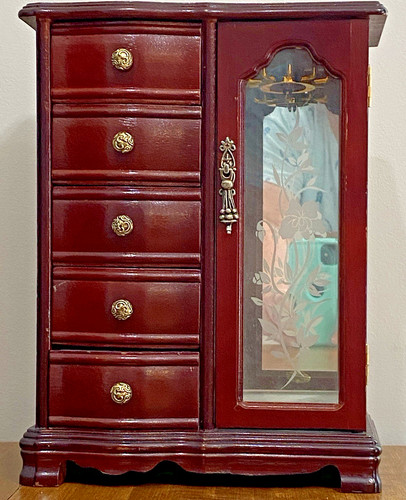Wooden jewelry box - jewelry, 1