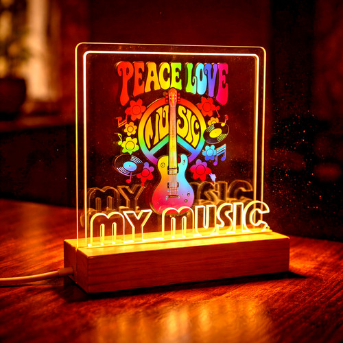 Led light vinyl - led, record