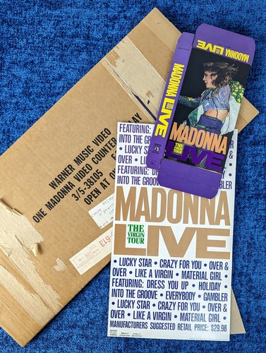 Madonna virgin tour - madonna,