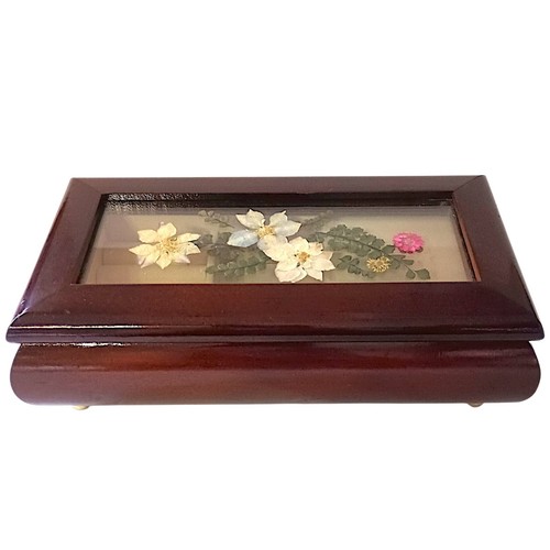 Vtg 90s dried pressed flowers - 90s,